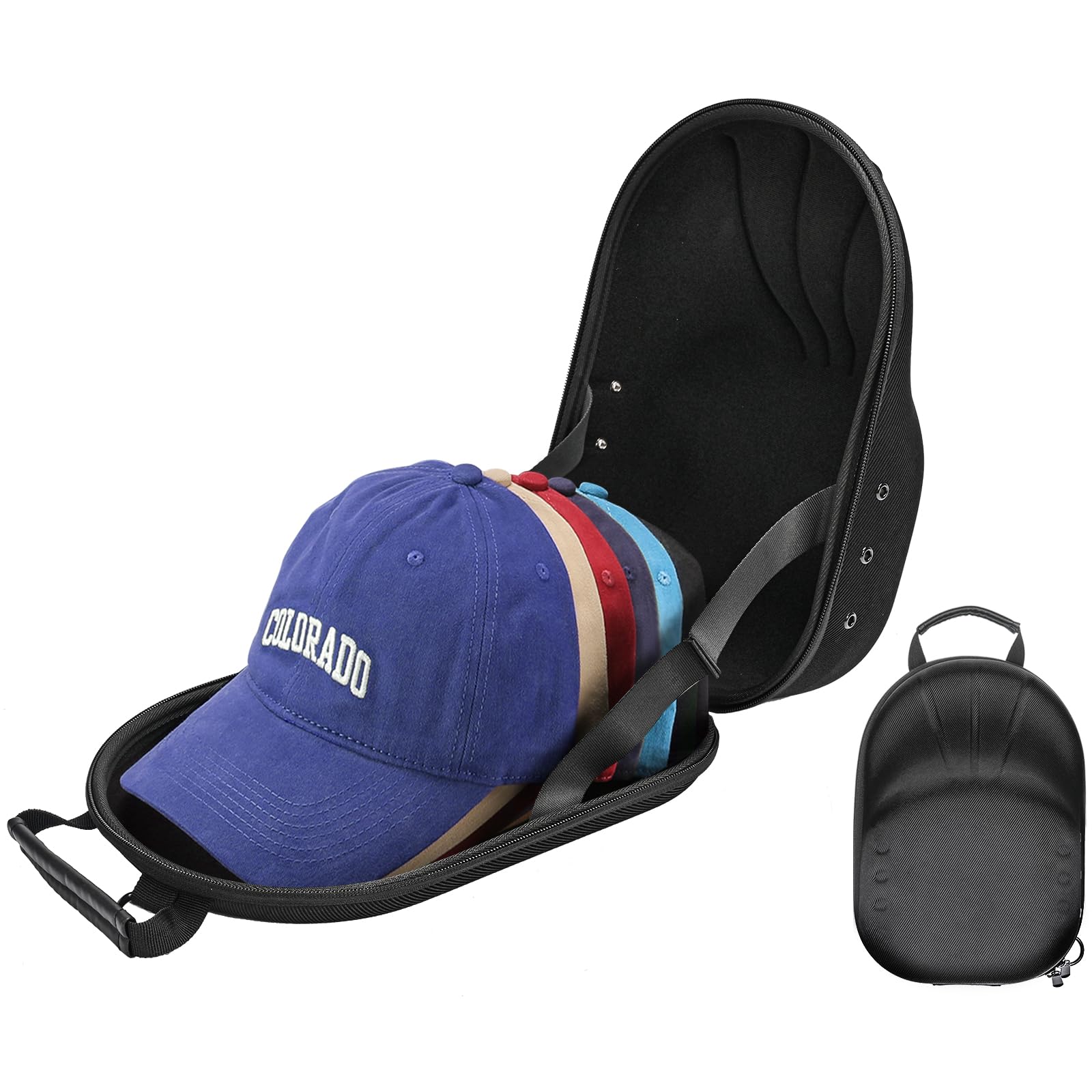 Foto 1 | Funda Rígida De Viaje Procase Para Sombreros, Bolsa De Almacenamiento Negra - Venta Internacional.