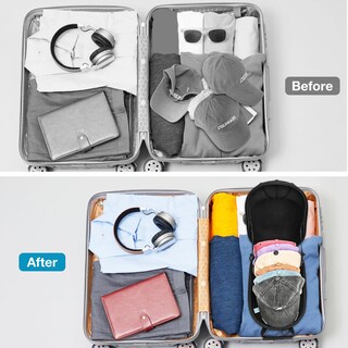 Foto 5 | Funda Rígida De Viaje Procase Para Sombreros, Bolsa De Almacenamiento Negra - Venta Internacional.