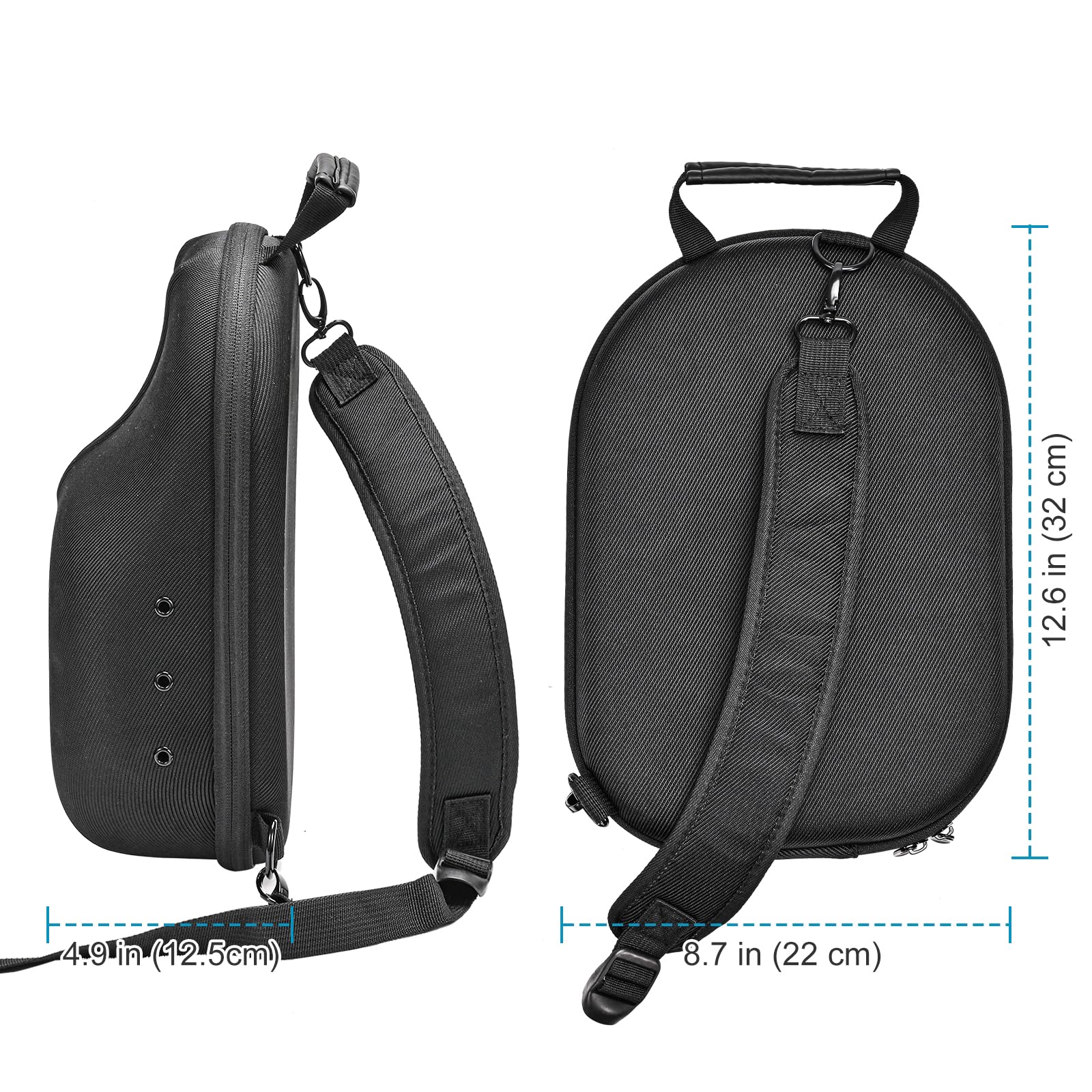 Foto 8 pulgar | Funda Rígida De Viaje Procase Para Sombreros, Bolsa De Almacenamiento Negra - Venta Internacional.