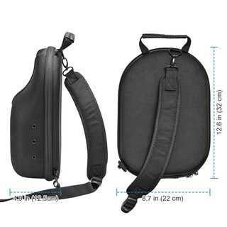 Foto 7 | Funda Rígida De Viaje Procase Para Sombreros, Bolsa De Almacenamiento Negra - Venta Internacional.