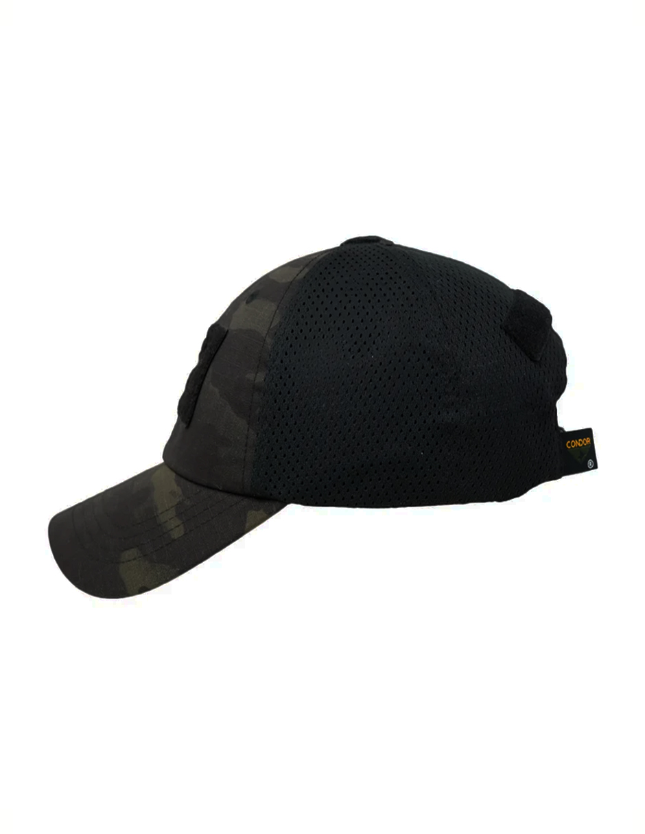 Foto 3 pulgar | Gorra Mesh Tactica Multicam Negra Marca Condor