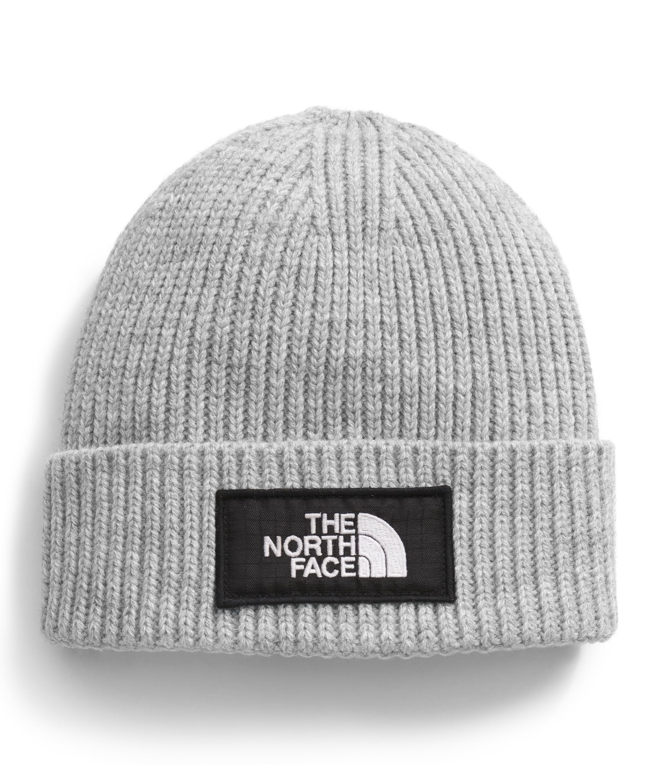 Foto 2 pulgar | Gorro The North Face Tnf Logo Box Con Dobladillo Tnf Gris Claro - Venta Internacional.