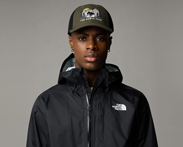 Foto 3 pulgar | Gorro The North Face Bordado Mudder Trucker New Taupe Gree - Venta Internacional.