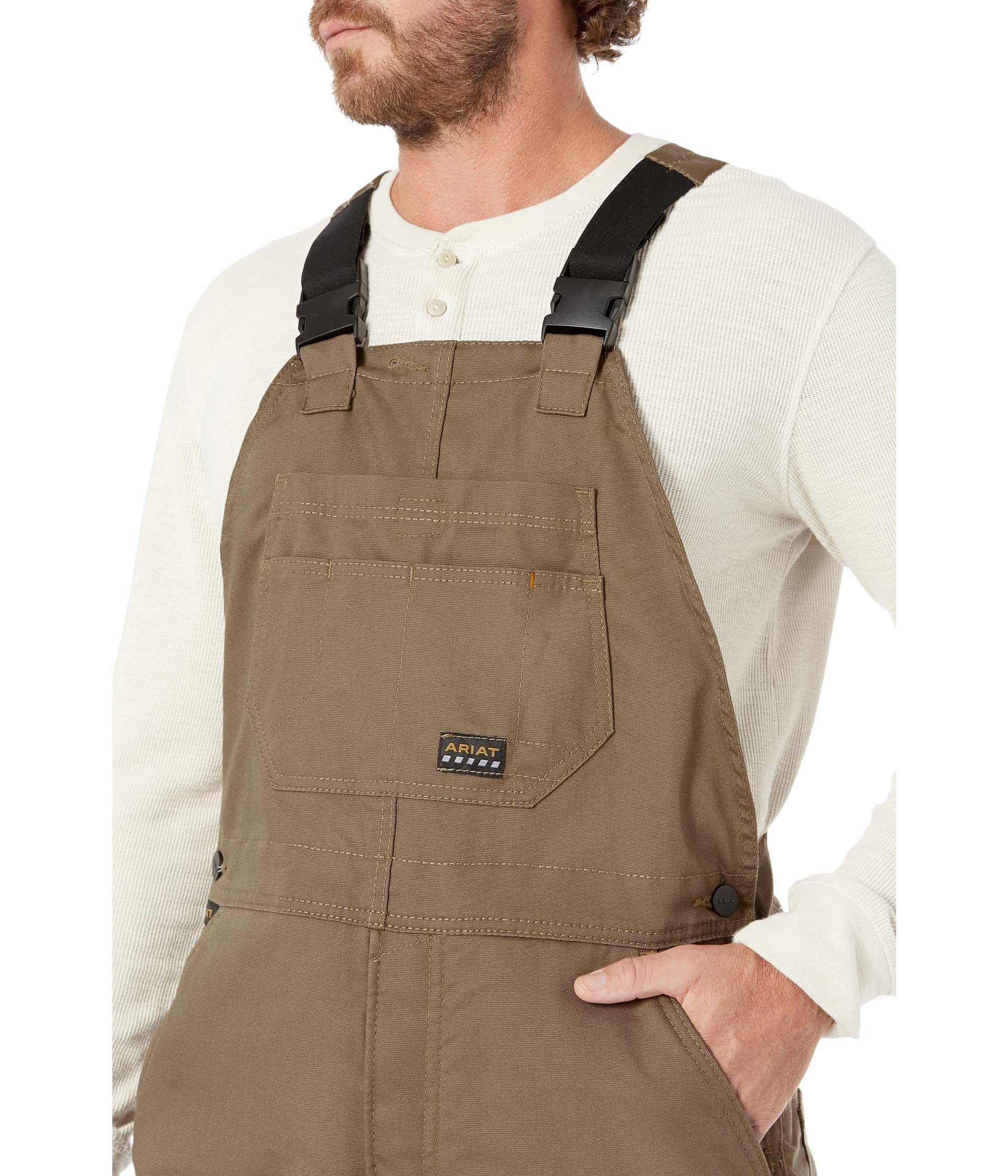 Foto 4 pulgar | Babero Aislante Ariat Rebar Duracanvas Stretch 3xl - Venta Internacional.