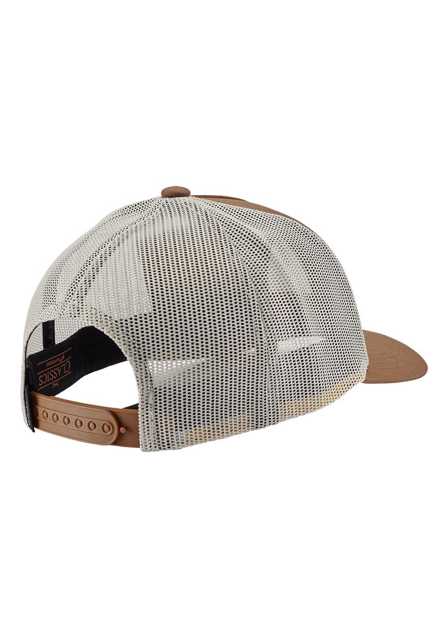 Foto 3 pulgar | Gorra De Camionero Nixon Iconed Marrón/blanquecino Para Unisex - Venta Internacional.