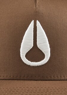 Foto 4 | Gorra De Camionero Nixon Iconed Marrón/blanquecino Para Unisex - Venta Internacional.