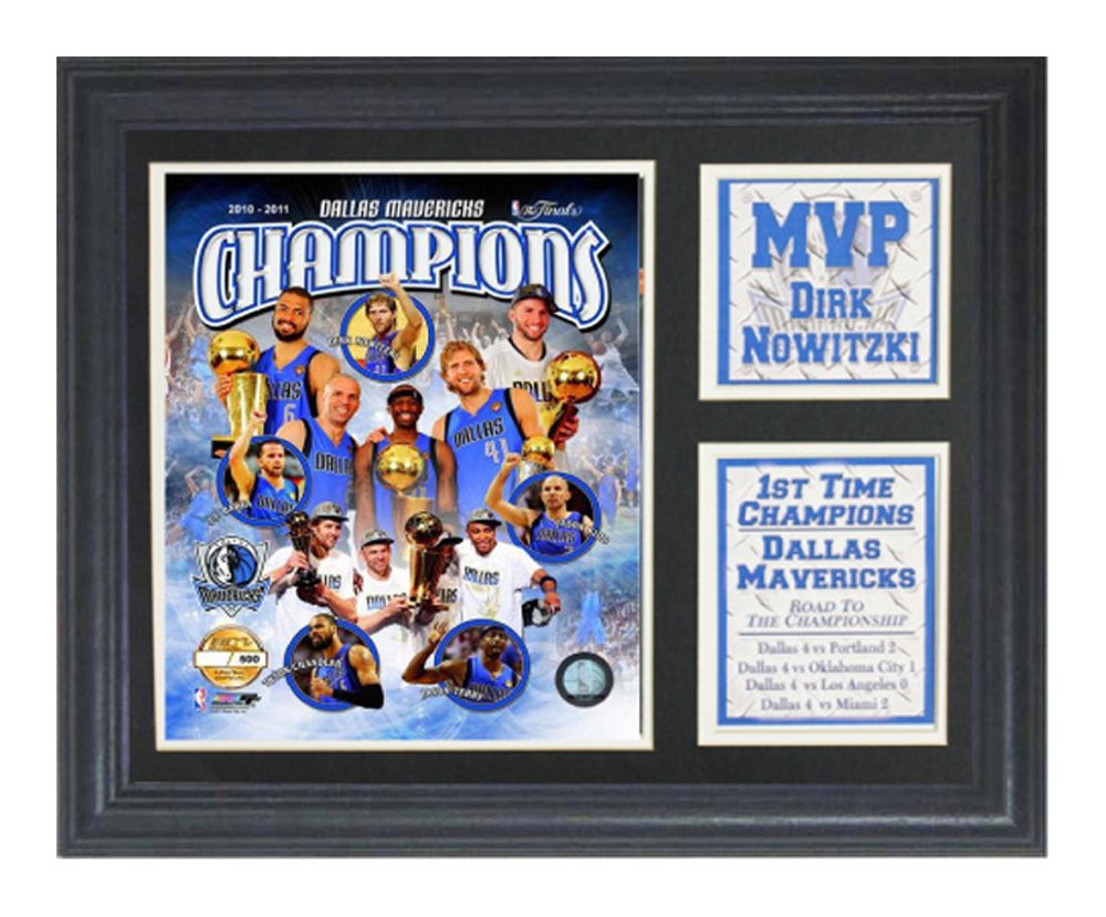 Foto 2 pulgar | Marco Estampado Encore Selecciona Al Campeón De La Nba De Los Dallas Mavericks 2011 - Venta Internacional.