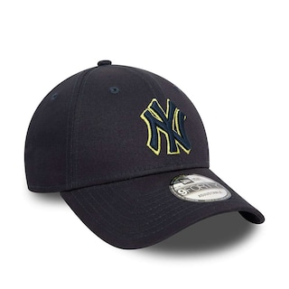 Foto 3 | New Era Gorra Ny Yankees Outline Logo Mlb 9forty Ajustable Unisex Color Azul
