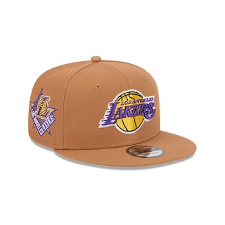 Foto 1 | New Era Gorra Los Angeles Lakers Color Pack Mlb 9fifty Ajustable Unisex Color Beige