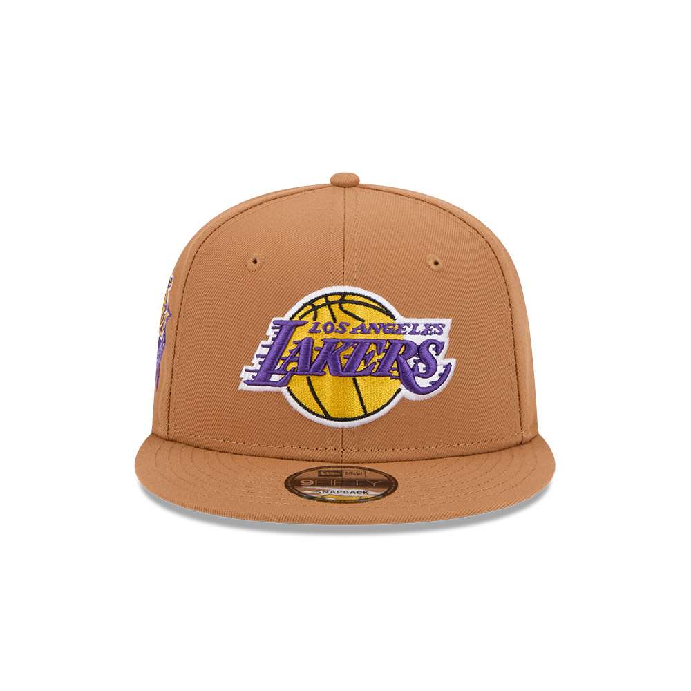 Foto 4 pulgar | New Era Gorra Los Angeles Lakers Color Pack Mlb 9fifty Ajustable Unisex Color Beige
