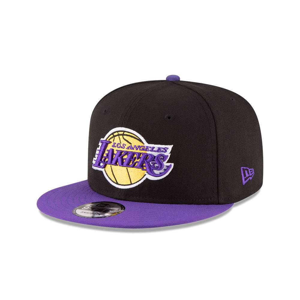 Foto 5 | New Era Gorra Los Angeles Lakers 2 Tone Nba 9fifty Ajustable Unisex Color Negro