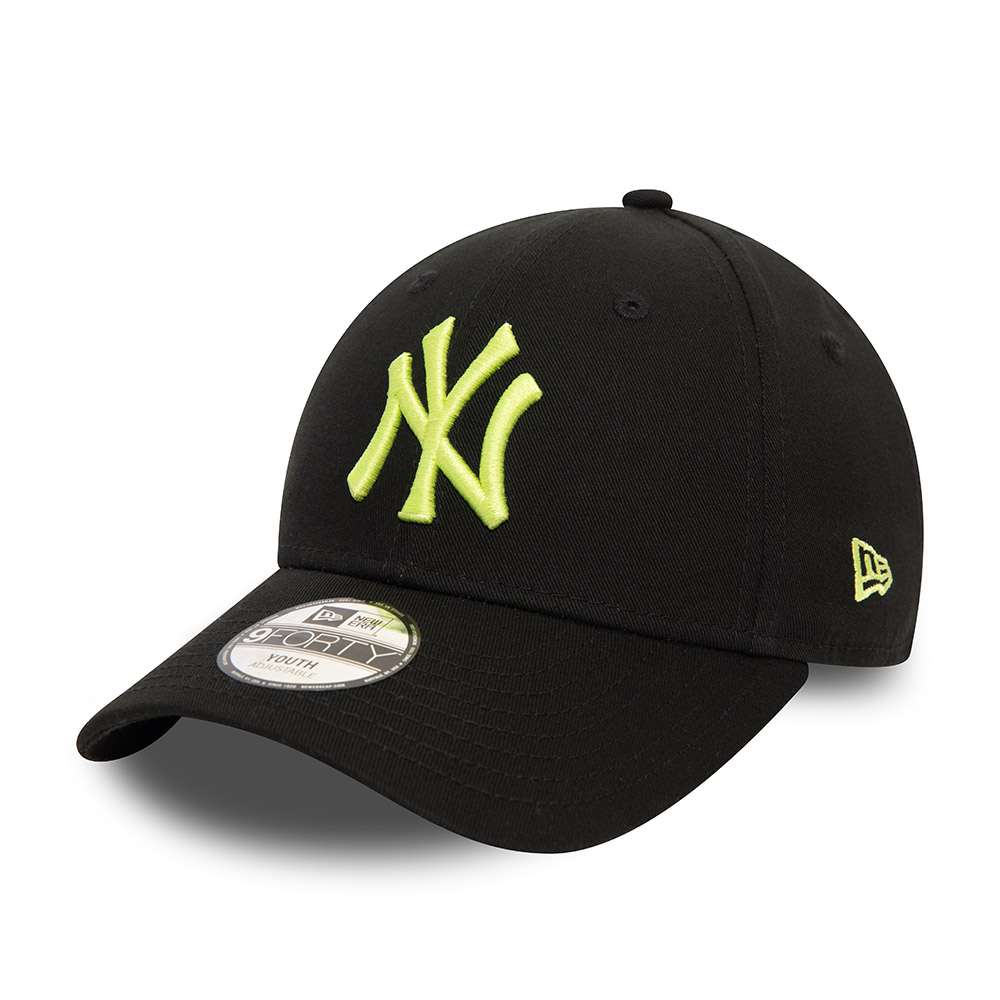 Foto 2 pulgar | New Era Gorra Ny Yankees League Essentials Mlb 9forty Ajustable Para Niños Color Negro