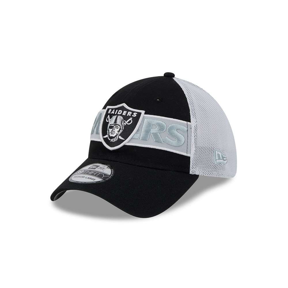 Foto 2 pulgar | New Era Gorra Las Vegas Raiders Banded Team Nfl 39thirty Elastica Unisex Color Negro