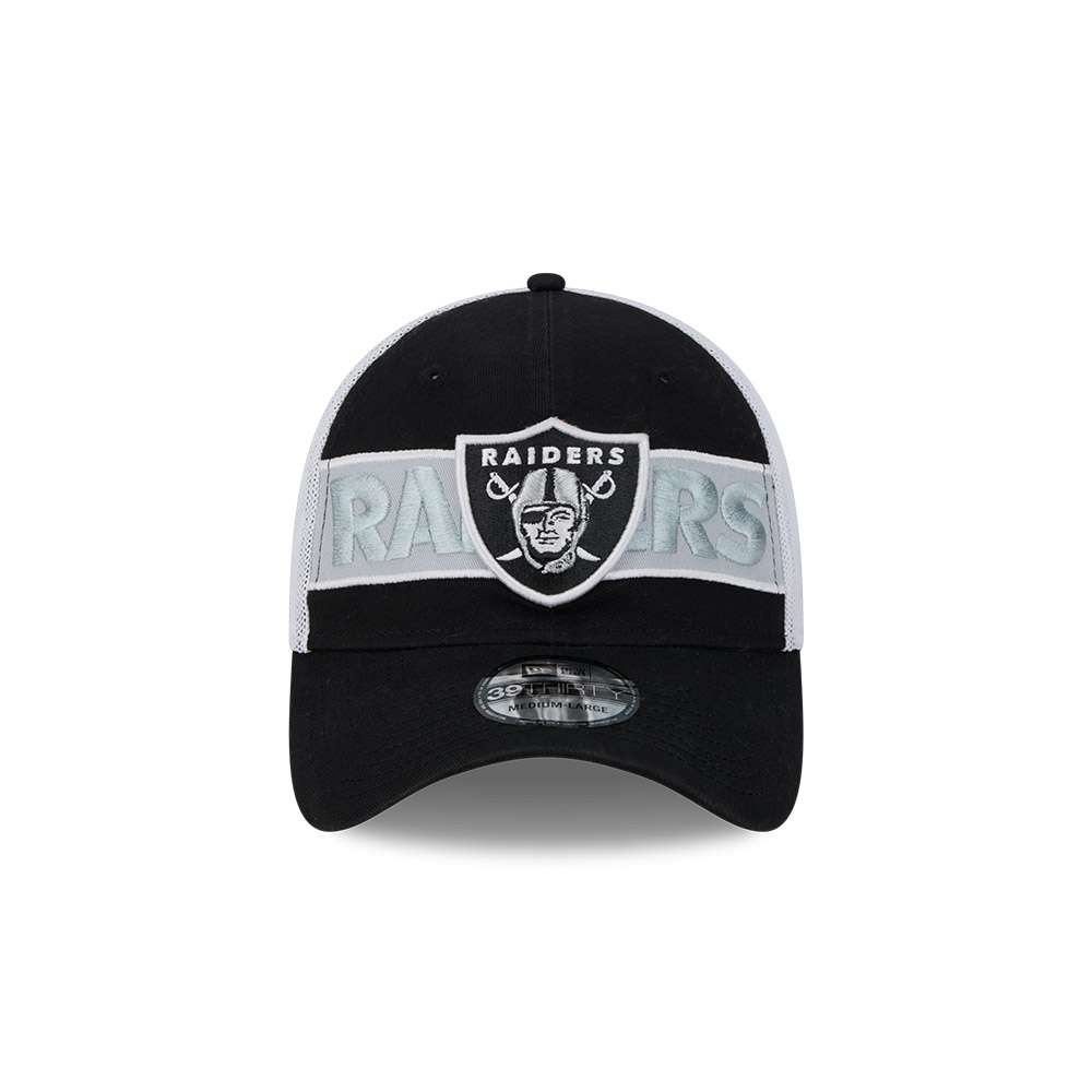 Foto 3 pulgar | New Era Gorra Las Vegas Raiders Banded Team Nfl 39thirty Elastica Unisex Color Negro