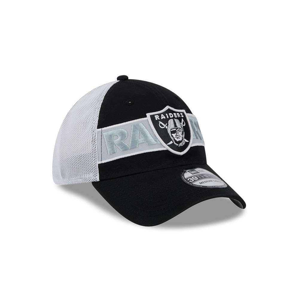 Foto 4 pulgar | New Era Gorra Las Vegas Raiders Banded Team Nfl 39thirty Elastica Unisex Color Negro