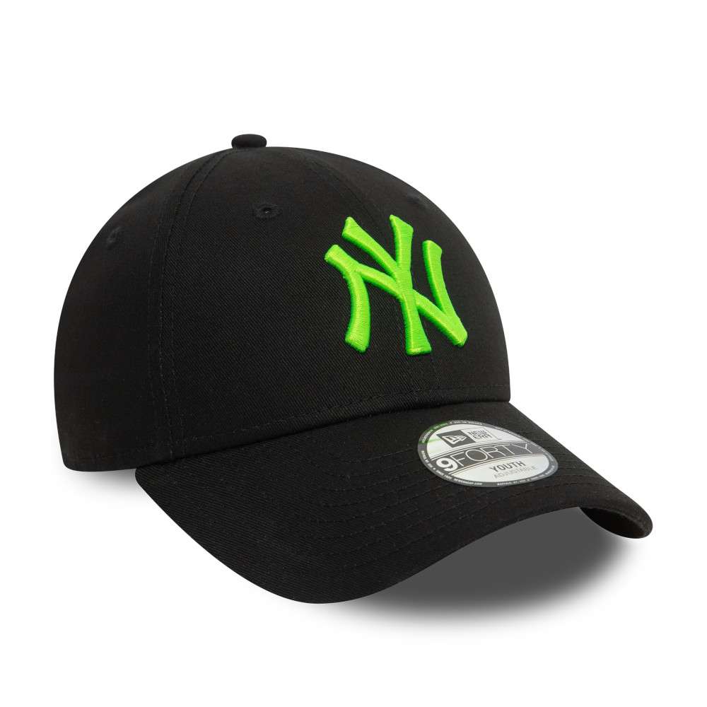 Foto 3 | New Era Gorra Ny Yankees Neon Mlb 9forty Ajustable Para Niños Color Negro