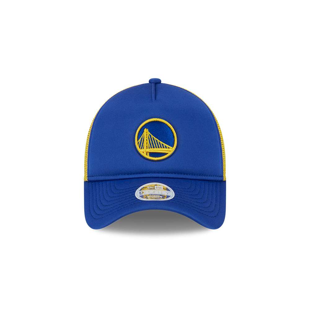 Foto 2 | New Era Gorra Golden State Warriors Trucker Nba 9forty Ajustable Para Mujer Color Azul