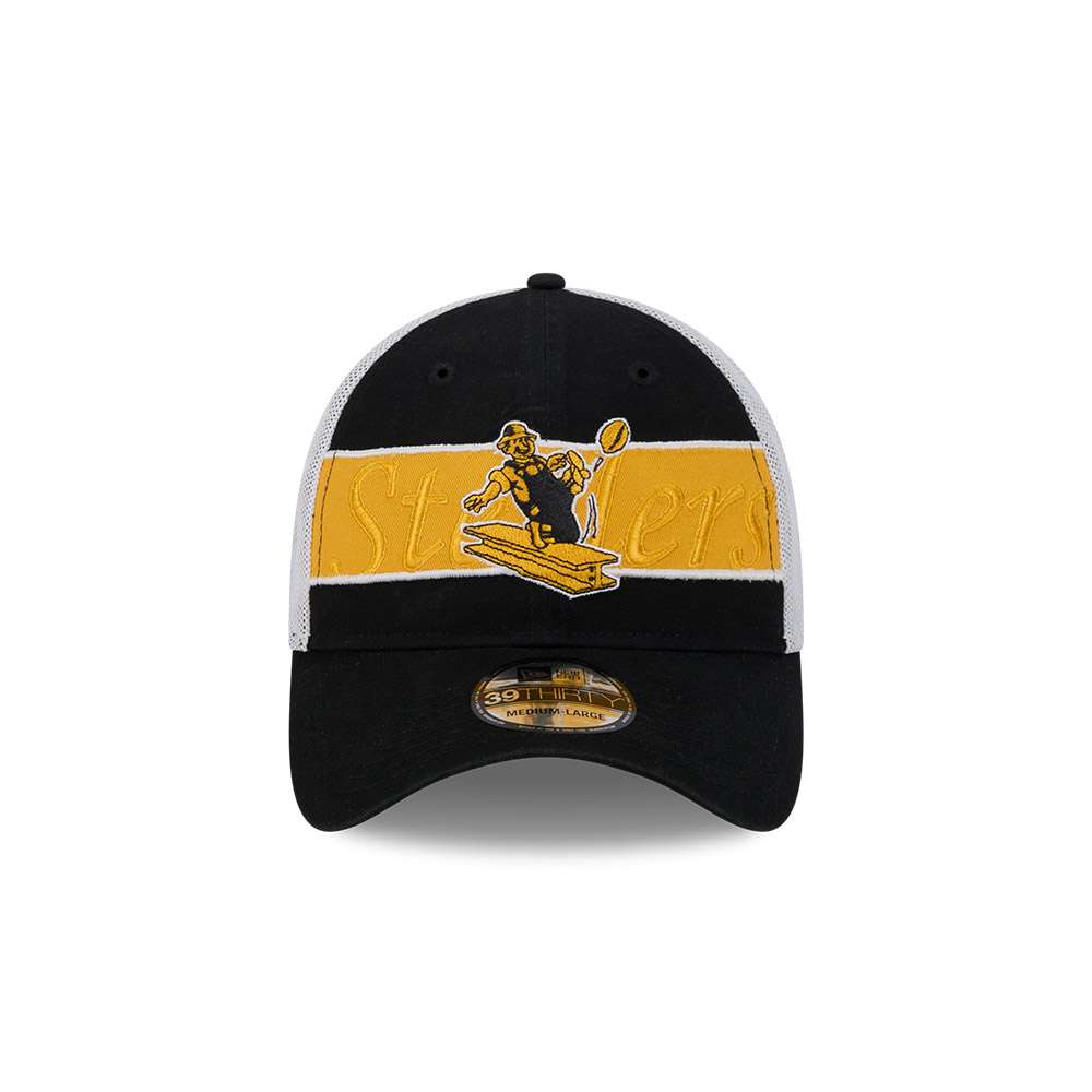 Foto 3 pulgar | New Era Gorra Pittsburgh Steelers Banded Team Nfl 39thirty Elastica Unisex Color Negro