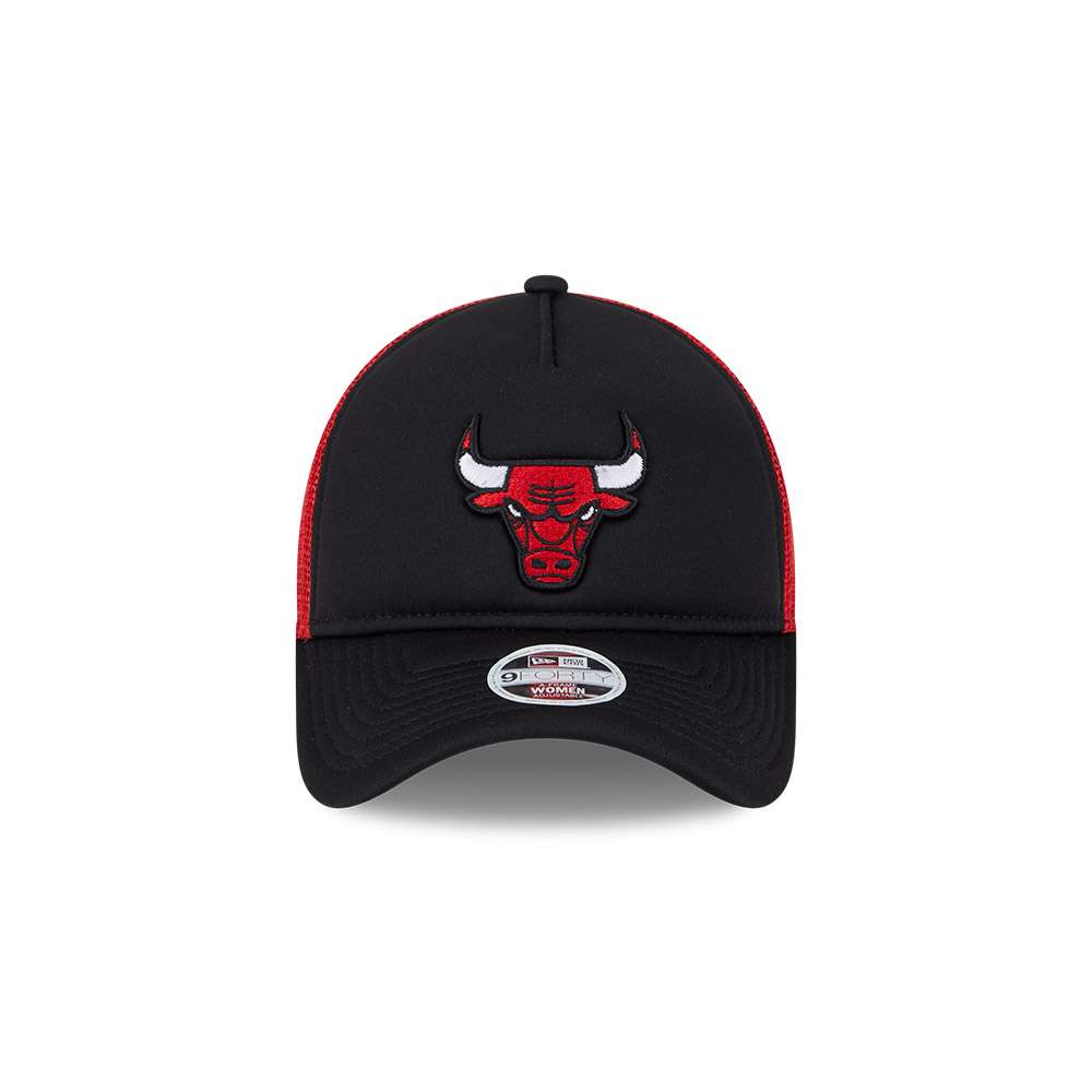 Foto 3 pulgar | New Era Gorra Chicago Bulls Trucker Nba 9forty Ajustable Para Mujer Color Negro