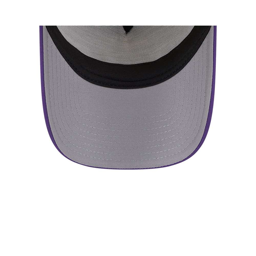 Foto 6 pulgar | New Era Gorra Los Angeles Lakers Trucker Mlb 9forty Ajustable Para Mujer Color Púrpura