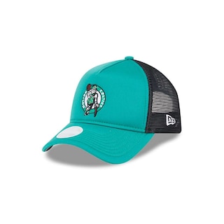 Foto 6 | New Era Gorra Boston Celtics Trucker Nba 9forty Ajustable Para Mujer Color Verde
