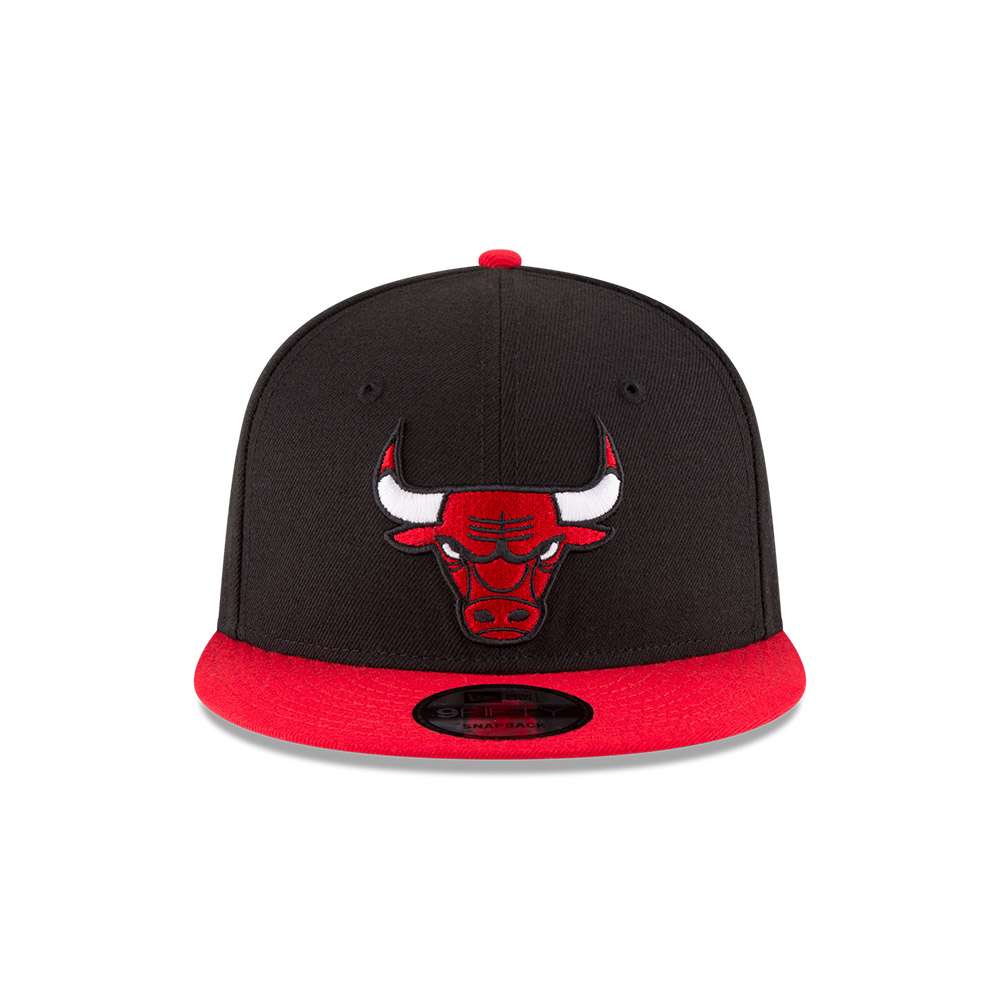 Foto 3 pulgar | New Era Gorra Chicago Bulls 2 Tone Nba 9fifty Ajustable Unisex Color Negro