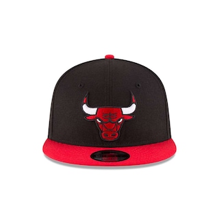 Foto 2 | New Era Gorra Chicago Bulls 2 Tone Nba 9fifty Ajustable Unisex Color Negro