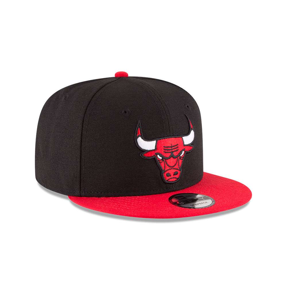 Foto 4 pulgar | New Era Gorra Chicago Bulls 2 Tone Nba 9fifty Ajustable Unisex Color Negro