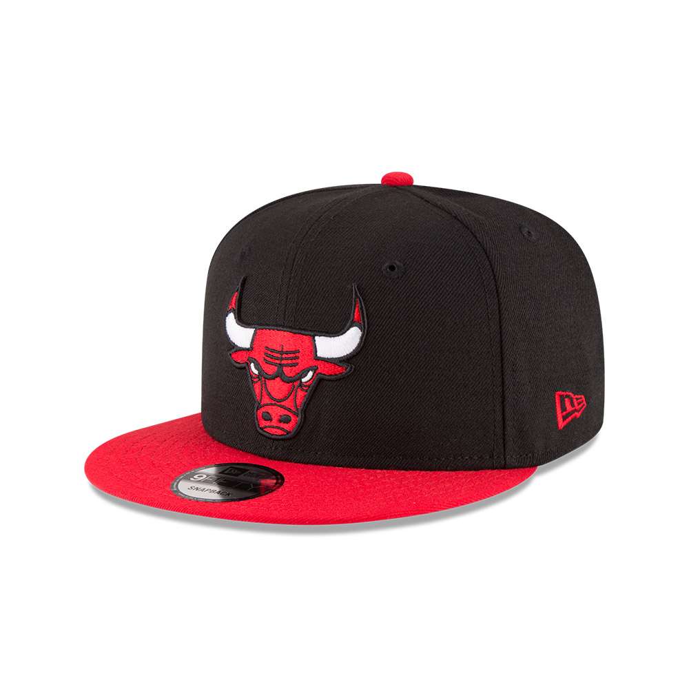 Foto 6 pulgar | New Era Gorra Chicago Bulls 2 Tone Nba 9fifty Ajustable Unisex Color Negro