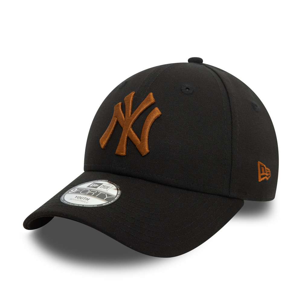 Foto 2 pulgar | New Era Gorra Ny Yankees League Essentials Mlb 9forty Ajustable Para Niños Color Negro