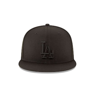 Foto 2 | New Era Gorra Los Angeles Dodgers Black On Black Mlb 9fifty Ajustable Unisex Color Negro