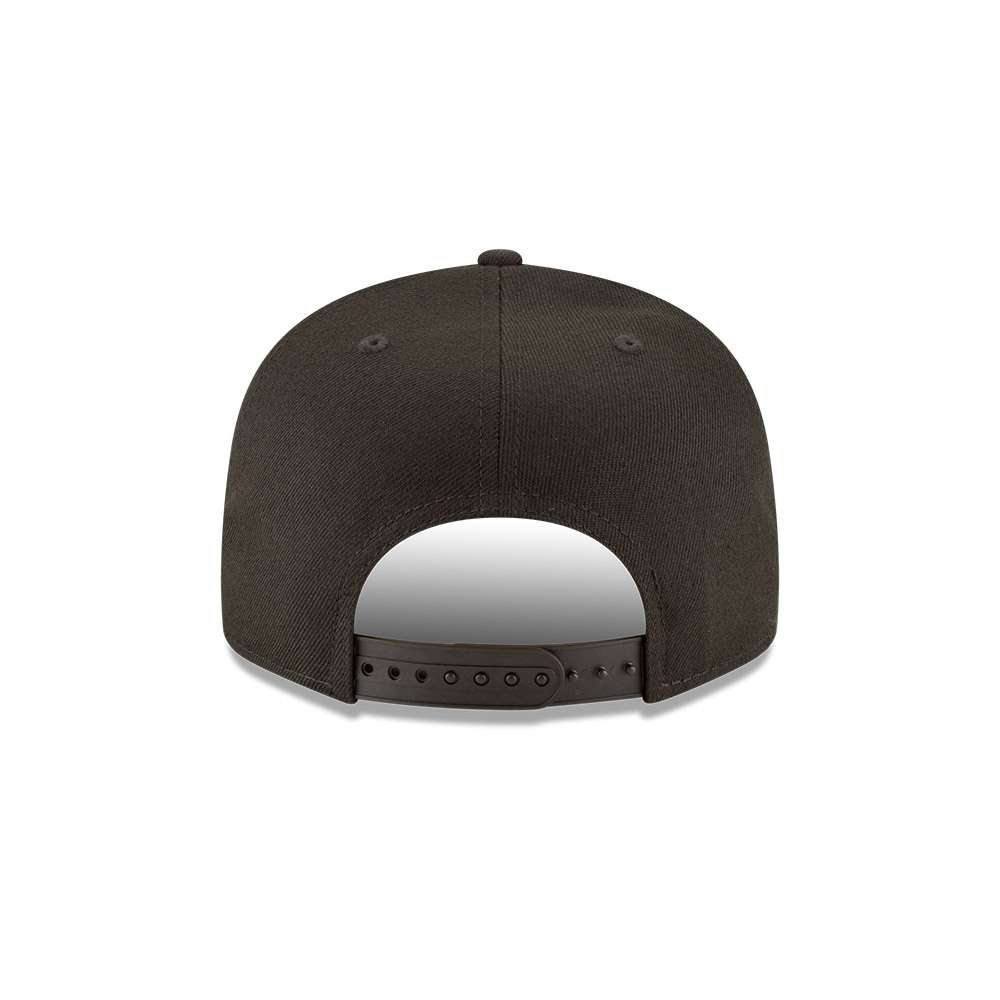 Foto 4 | New Era Gorra Los Angeles Dodgers Black On Black Mlb 9fifty Ajustable Unisex Color Negro