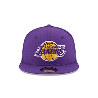 Foto 2 | New Era Gorra Los Angeles Lakers Basic Nba 9fifty Ajustable Unisex Color Púrpura