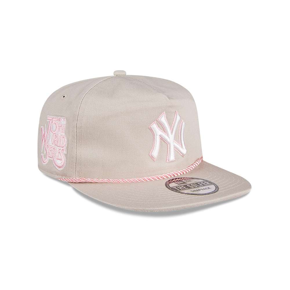 Foto 2 pulgar | New Era Gorra Ny Yankees Side Patch Golfer Mlb Golfer Ajustable Unisex Color Rosa