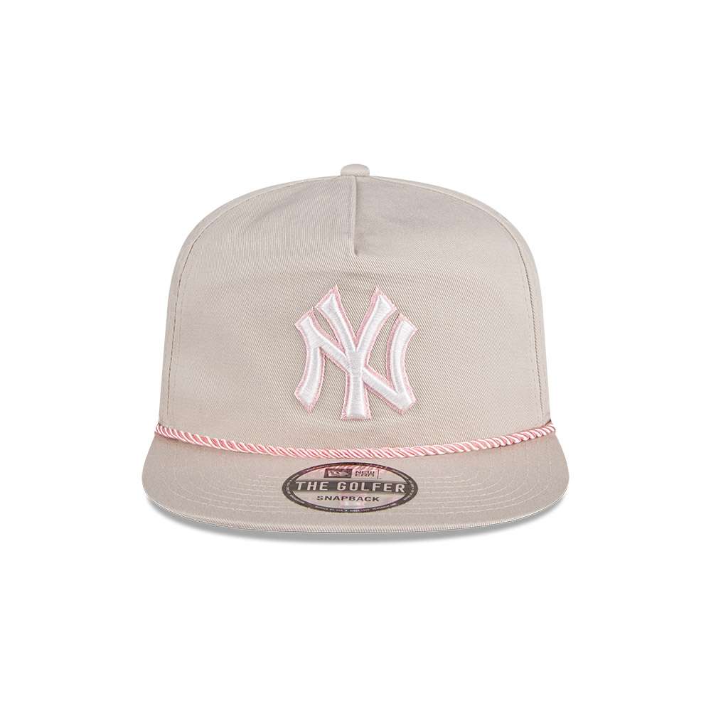Foto 4 pulgar | New Era Gorra Ny Yankees Side Patch Golfer Mlb Golfer Ajustable Unisex Color Rosa