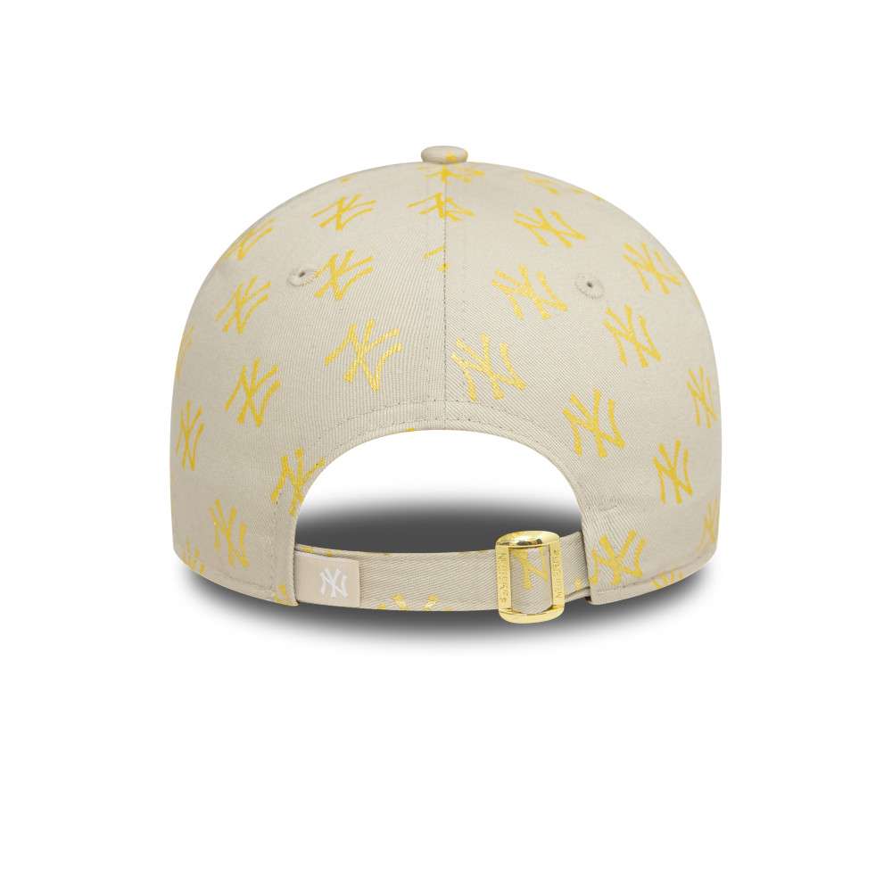 Foto 5 pulgar | New Era Gorra Ny Yankees Metallic Mono Mlb 9forty Ajustable Para Mujer Color Beige