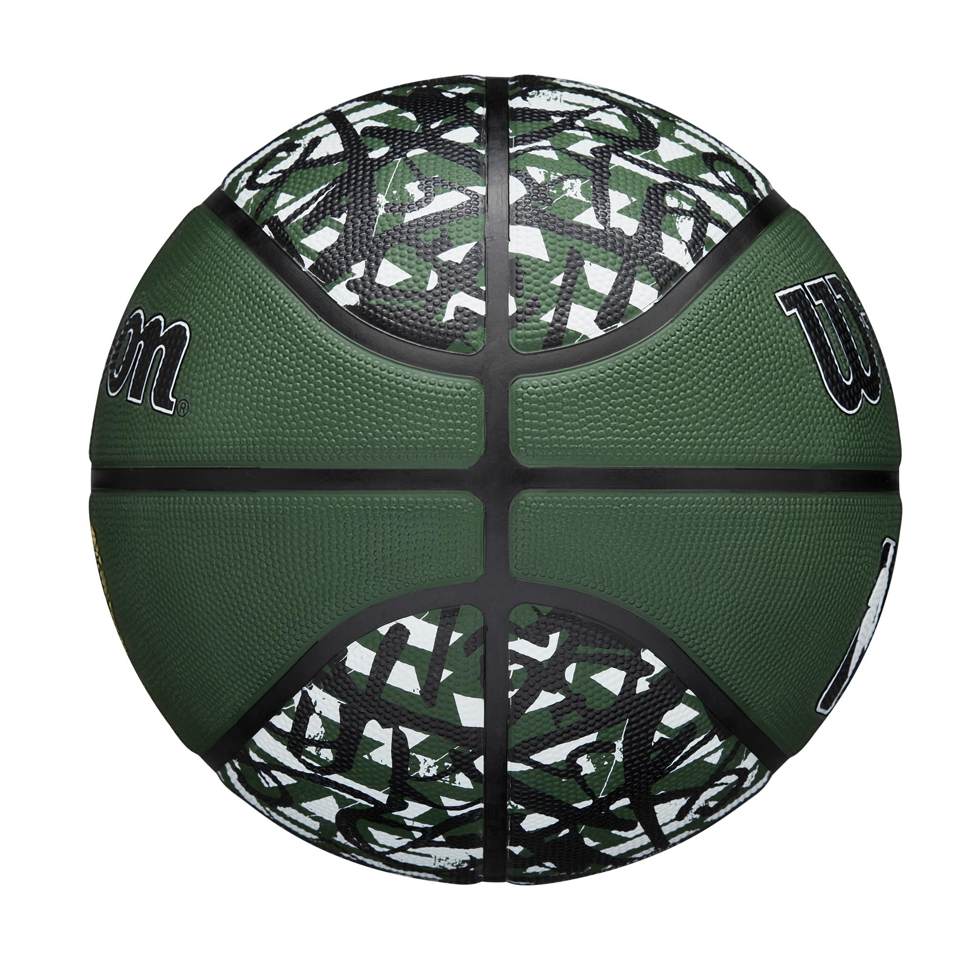 Foto 5 pulgar | Baloncesto Wilson Nba Team Graffiti Milwaukee Bucks, Talla 7 - Venta Internacional.