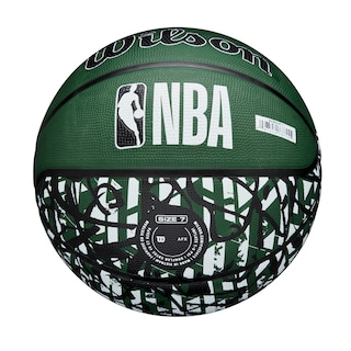 Foto 6 | Baloncesto Wilson Nba Team Graffiti Milwaukee Bucks, Talla 7 - Venta Internacional.