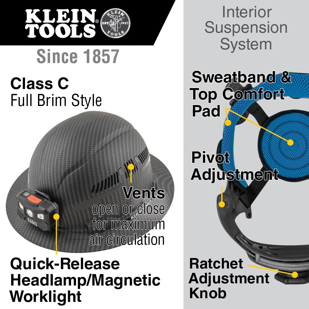 Foto 4 pulgar | Paquete De 3 Bandas Para Gorro Y Casco De Seguridad Klein Tools - Venta Internacional.