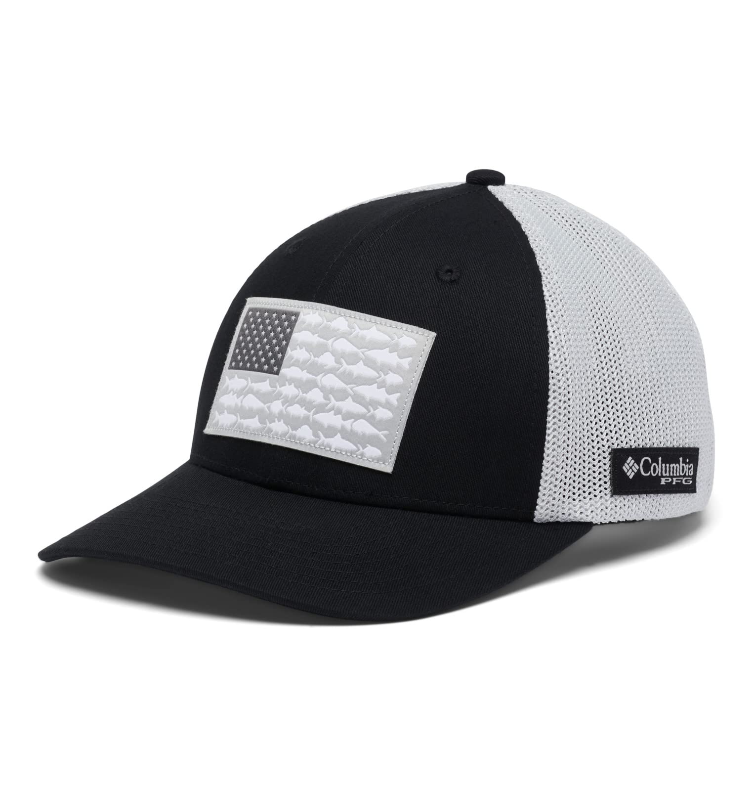 Foto 5 pulgar | Gorra Columbia Pfg Fish Fish Fish Mesh, Unisex, Negro/gris Frío - Venta Internacional.