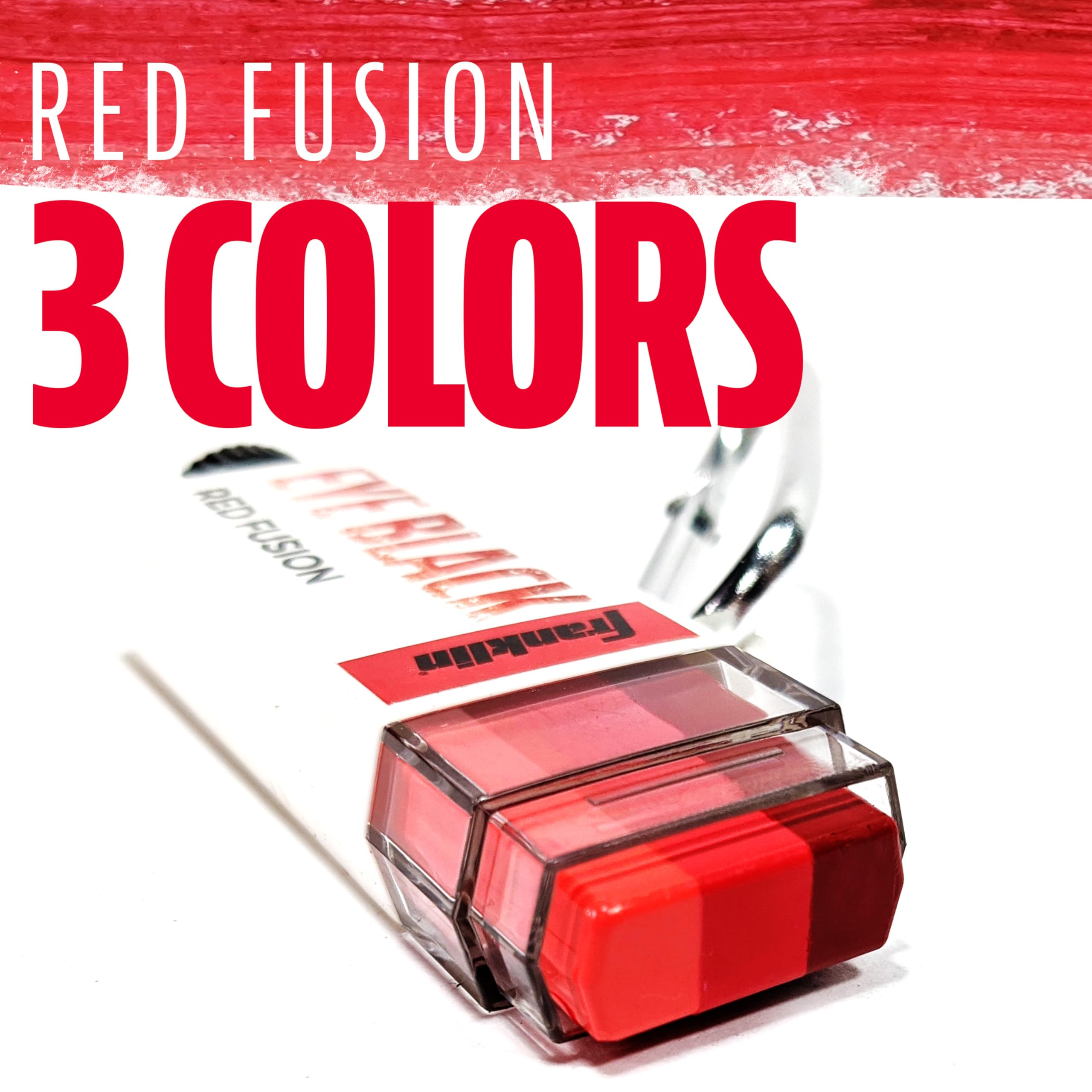 Foto 8 pulgar | Eye Black Franklin Sports Baseball Red Para Niños Y Adultos - Venta Internacional.