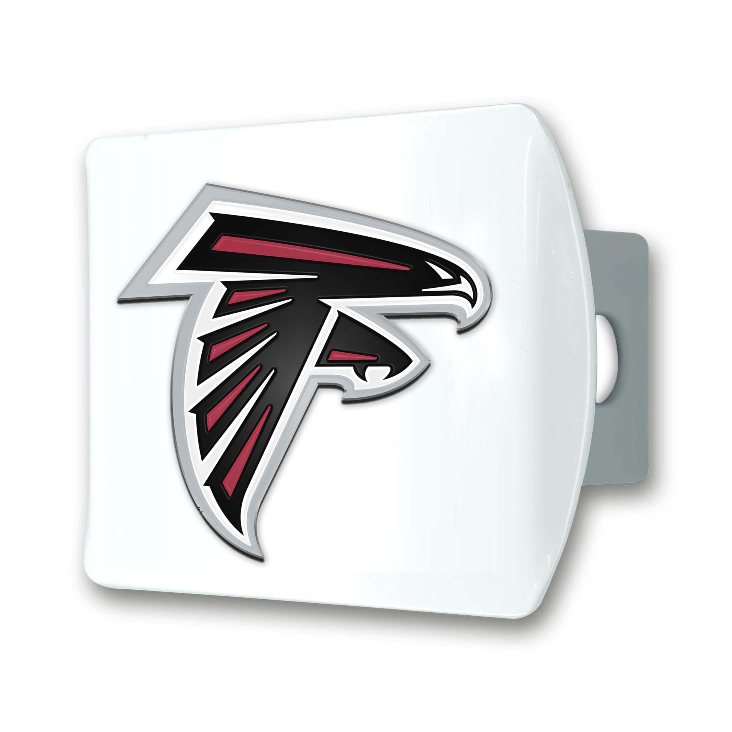 Funda De Enganche Fanmats 43397 Nfl Atlanta Falcons Blanca Con Cromo - Venta Internacional.