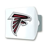 Funda De Enganche Fanmats 43397 Nfl Atlanta Falcons Blanca Con Cromo - Venta Internacional.