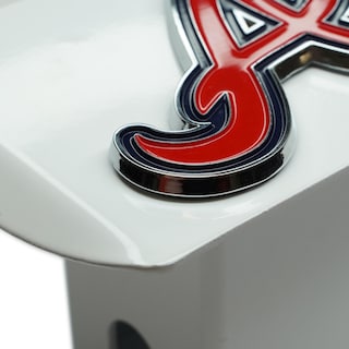Foto 2 | Funda De Enganche Fanmats 43397 Nfl Atlanta Falcons Blanca Con Cromo - Venta Internacional.