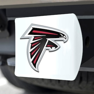 Foto 5 | Funda De Enganche Fanmats 43397 Nfl Atlanta Falcons Blanca Con Cromo - Venta Internacional.