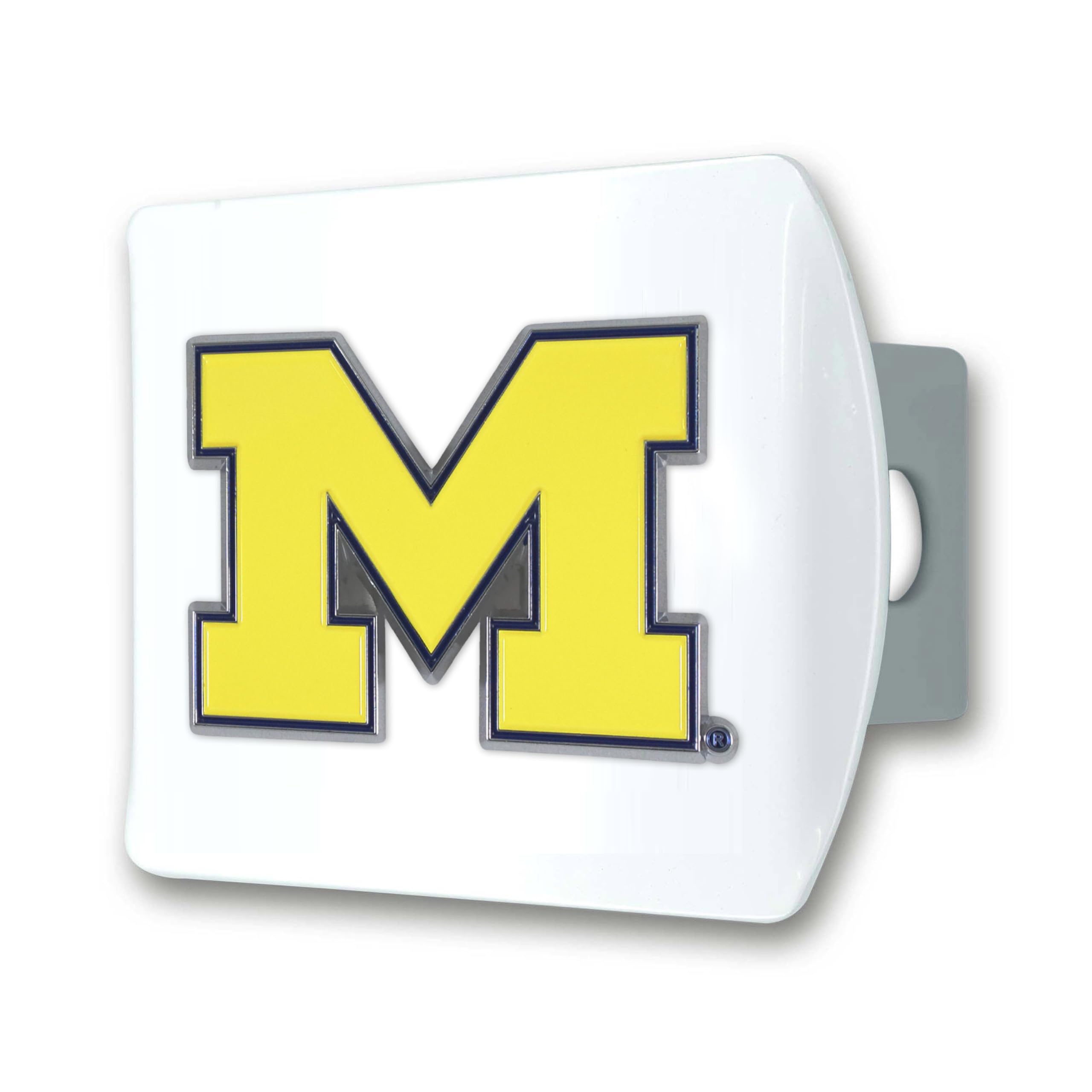 Foto 2 pulgar | Funda De Enganche Fanmats De La Universidad De Michigan Con Logotipo 3d, Color Blanco - Venta Internacional.