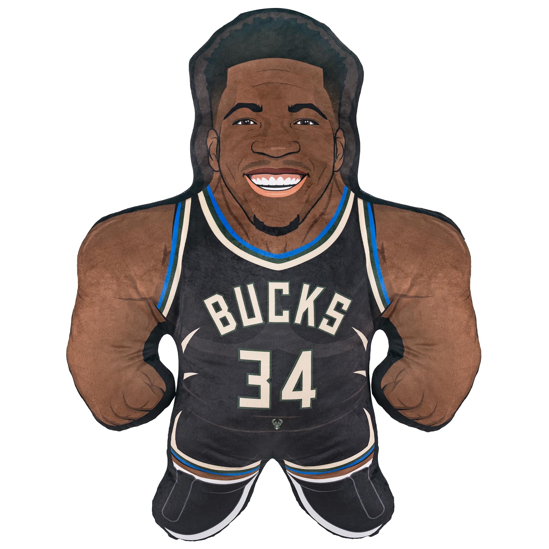 Foto 2 pulgar | Peluche Bleacher Creatures Milwaukee Bucks Giannis 24 - Venta Internacional.