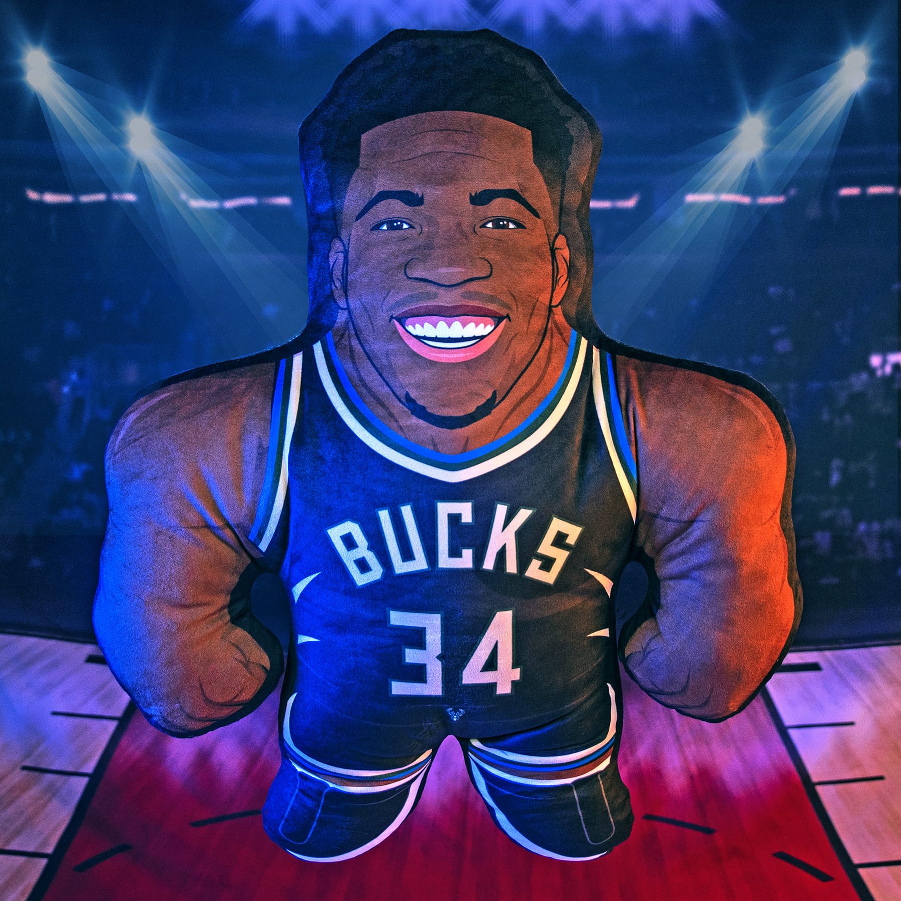 Foto 4 | Peluche Bleacher Creatures Milwaukee Bucks Giannis 24 - Venta Internacional.