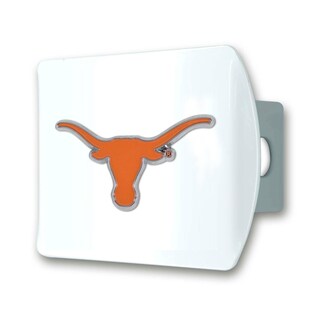 Foto 1 | Funda De Enganche Fanmats De La Universidad De Texas, Blanca Con Logotipo Cromado - Venta Internacional.