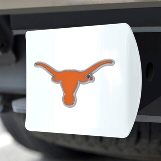 Foto 5 | Funda De Enganche Fanmats De La Universidad De Texas, Blanca Con Logotipo Cromado - Venta Internacional.
